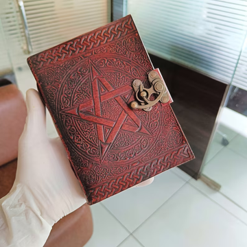 Celestial Charm Starry Leather Journals