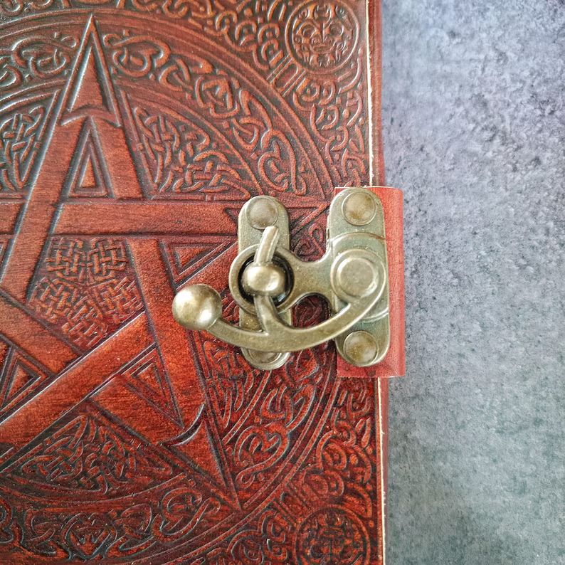 Celestial Charm Starry Leather Journals